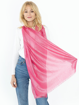 Eșarfă elegantă shiny 70*200- Fucsia stralucitor
