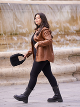 Pantaloni damă Mărimi Mari tip colant cu efect abdomen plat- Negru