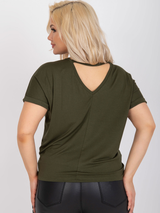 Tricou femei Mărimi Mari- Kaki