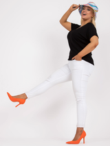 Tricou femei Mărimi Mari- Negru