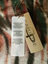 Bluza damă supradimensionată cu motiv aztec- Camel