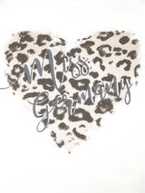 Bluza femei crem cu imprimeu animal print