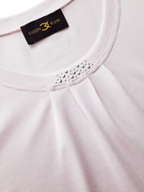 Bluză femei roz cu strasuri ornamentale