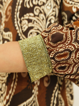 Cămașă damă oversize cu motive imprimate