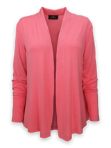 Cardigan damă roz salmone