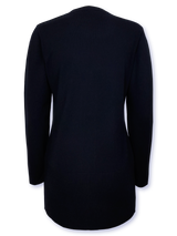 Cardigan damă tricotat bleumarin