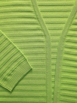 Cardigan femei tricotat verde kiwi