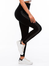 Colanți damă cu dungă Fantezie pe lateral