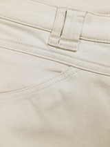 Pantaloni damă chino crem