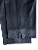 Pantaloni femei catifelați gri antracit