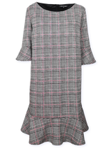 Rochie femei în carouri