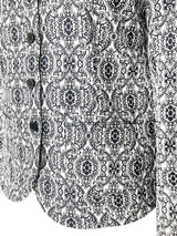 Sacou damă elegant cu motive aurii