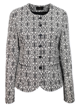 Sacou damă elegant cu motive aurii