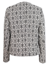 Sacou damă elegant cu motive aurii